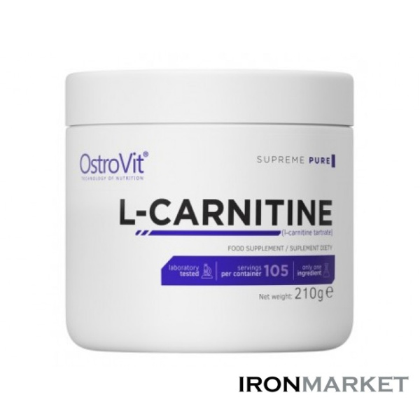 Жиросжигатель L-Carnitine OstroVit (210 грамм)