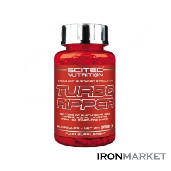 Жирозжигатель Turbo Ripper Scitec Nutrition (100 капсул)