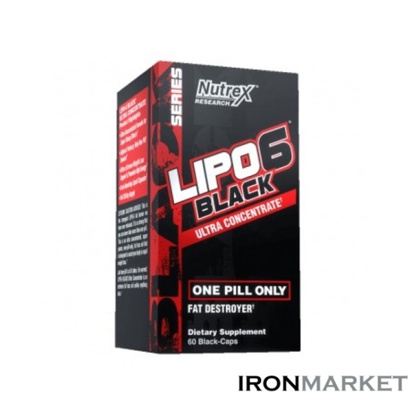 Жиросжигатель Lipo-6 Black Ultra Concentrate (60 капсул)
