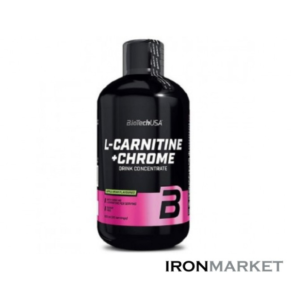 Жидкий L-CARNITINE+CHROM BioTech USA (500 мл)