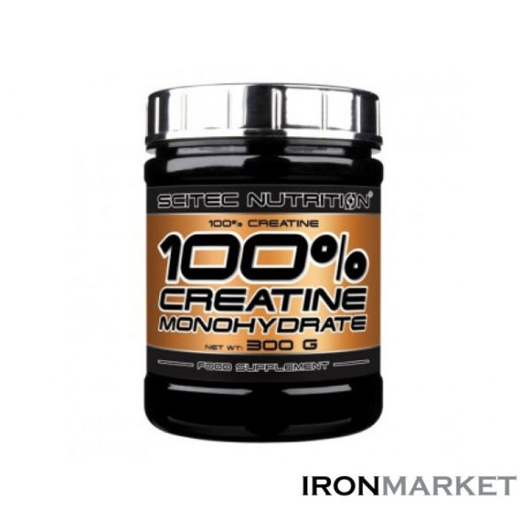 100% Creatine Monohydrate Scitec Nutrition (300 грамм)