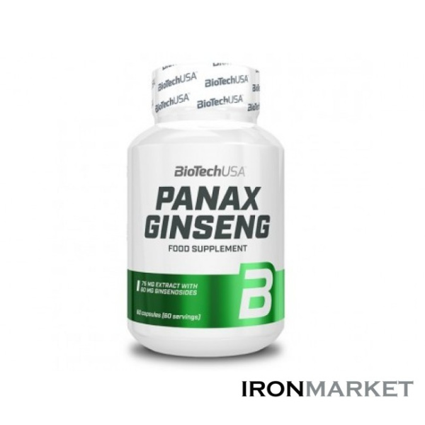 Женьшень Panax Ginseng BioTech USA (60 капсул)