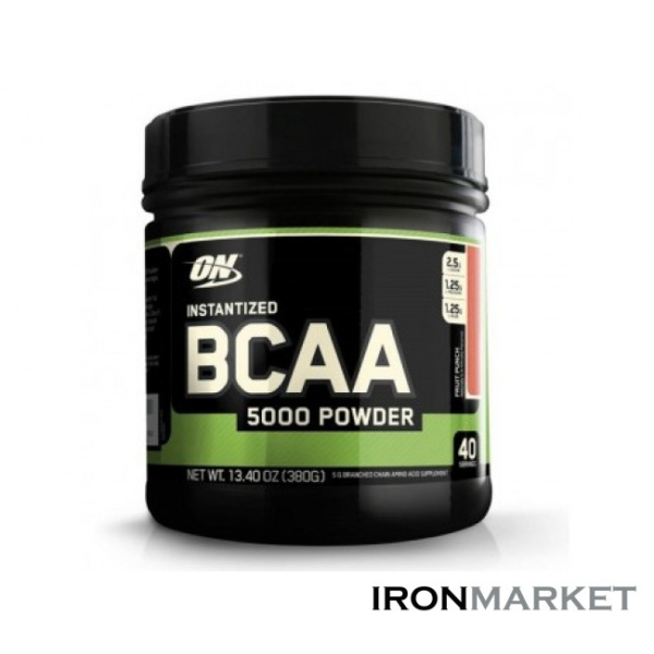 Instantized BCAA 5000 Powder Optimum Nutrition (380 грамм)