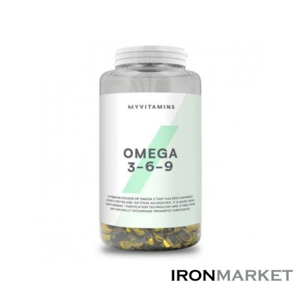 Omega 3-6-9 MyProtein (120 капсул)