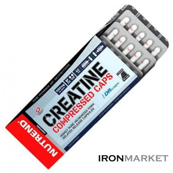 Creatine Compressed Caps 120 капсул Nutrend
