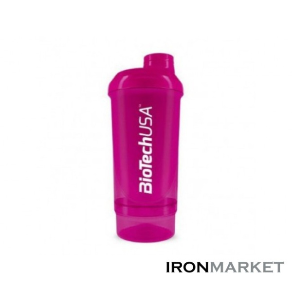 Шейкер BioTech USA Wave Compact 500 мл (+150 мл)